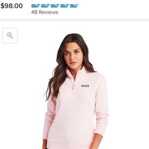 NEVER WORN Vineyard Vines Quarter Zip